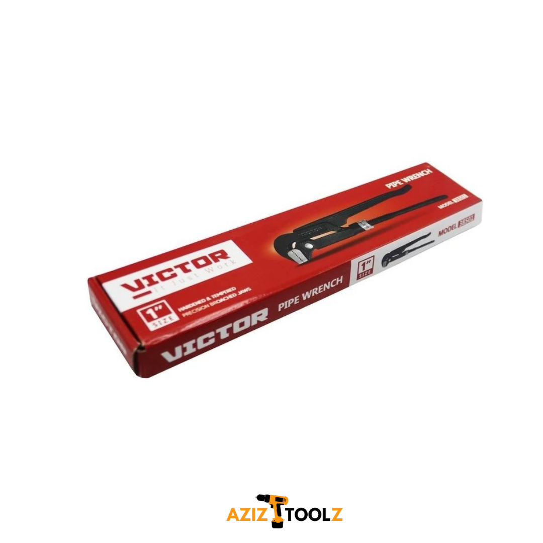 آچار لوله گیر دو دسته ویکتور سایز 1 اینچ