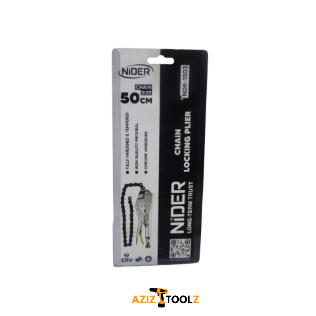 انبر قفلی زنجیری 50 سانتی نیدر مدل NDR-1503